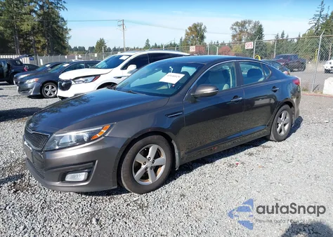 2014 Kia Optima Lx from USA, damaged, VIN 5XXGM4A72EG291614